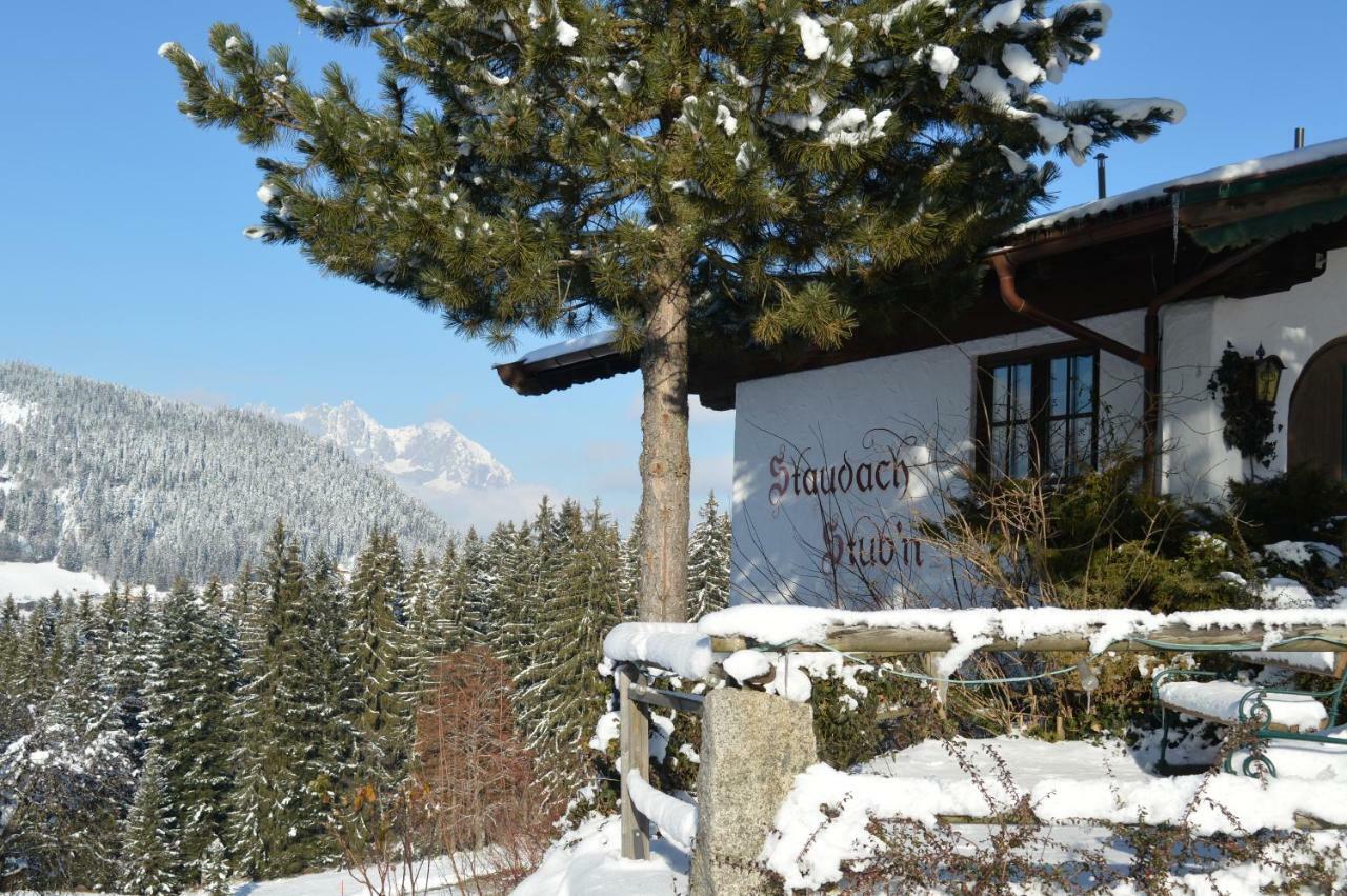 Berggasthof Staudachstub'N Kirchberg in Tirol Exterior photo